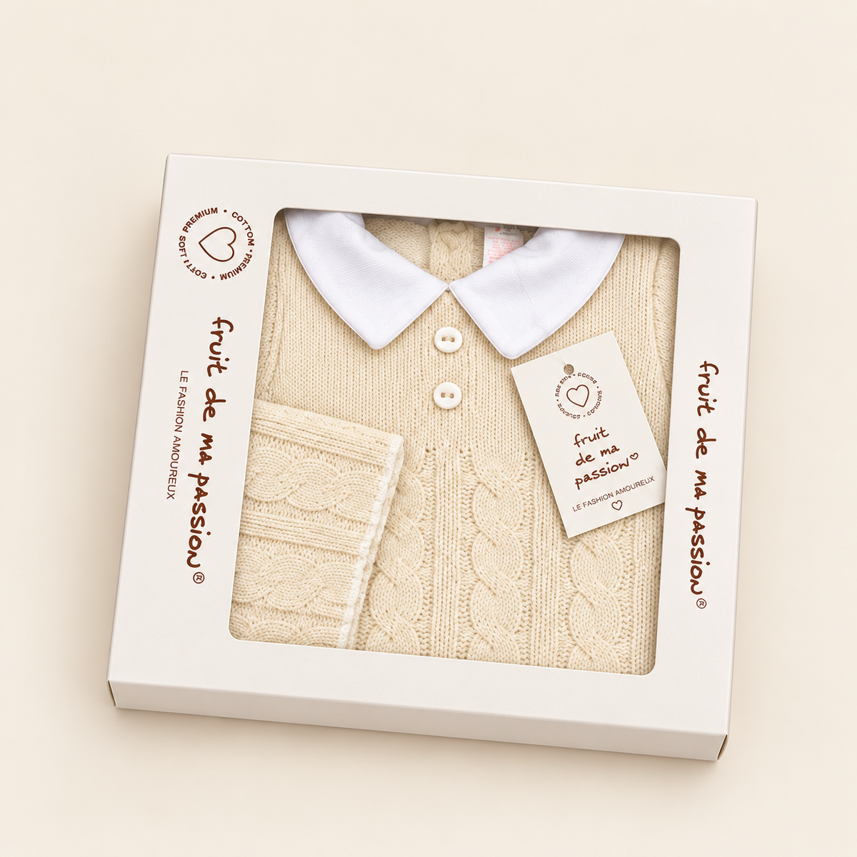 Unisex baby 'fruit de ma passion' gift set