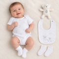 Unisex baby 4 piece gift set