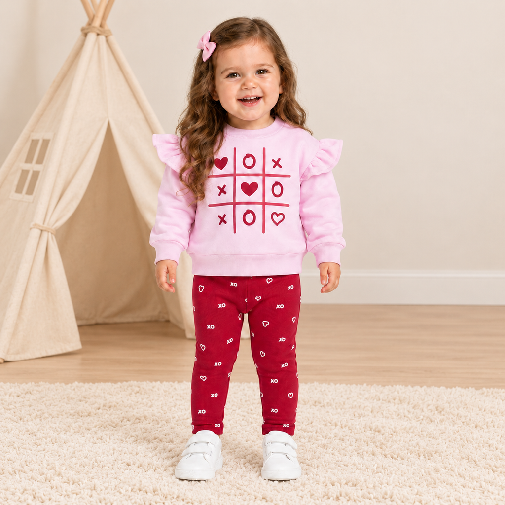 Girls Noughts and Crosses 2 Piece set
