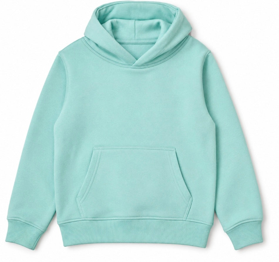 Girls mint green hoody