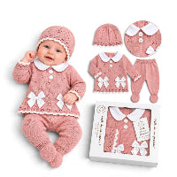 Baby girl pink 'fruit de ma passion' gift set