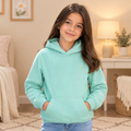 Girls mint green hoody